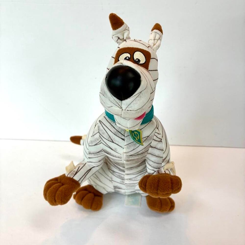 Applause Scooby Doo in Mummy Costume Plush 8” blockbuster 2000 Y2K